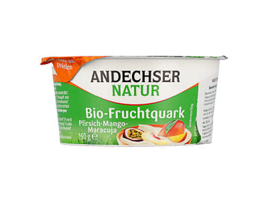 Andechser Bio őszibarack-mangó-maracuja túró