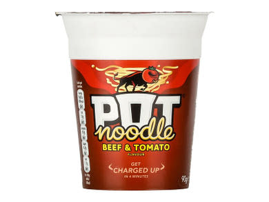 Pot Noodle Beef & Tomato