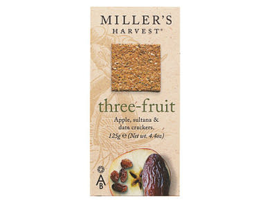 Miller's Harvest 3-gyümölcsös kréker keksz