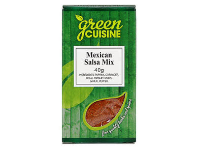 Green Cuisine mexikói salsa fűszerkeverék