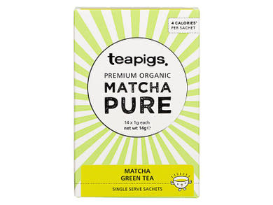 Teapigs bio matcha tea por