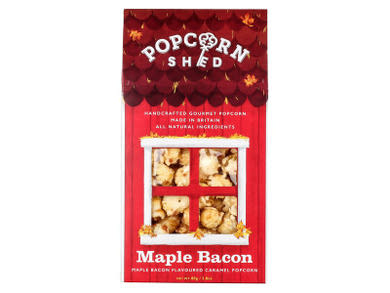 Popcorn Shed Juharszirupos bacon ízesítésű popcorn