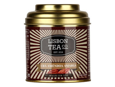 Lisbon tea Keserűmandula ízesítésű teakeverék (koffeinmentes)