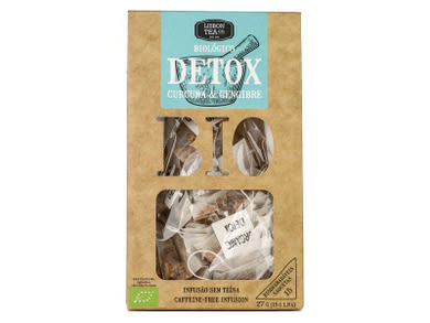 Lisbon tea Bio kurkuma-gyömbér detox tea 15 filter