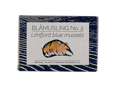 Fangst Blamusling No.2 Füstölt Limfjord kék kagyló