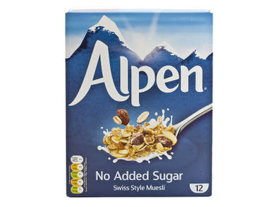 Alpen müzli cukor nélkül