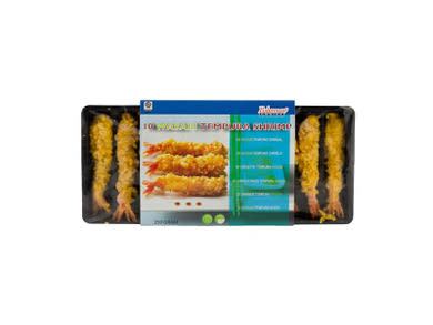 Fishermans fagyasztott wasabis garnélarák tempura
