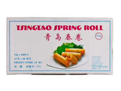 Tsingtao gyorsfagyasztott tavaszi tekercs (15g x 60db)