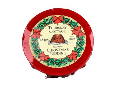 Thursday Cottage Klasszikus angol karácsonyi puding celofánban 454g