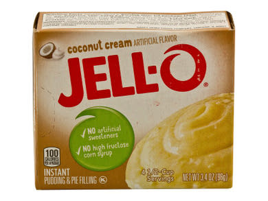 Jell-O Kókuszkrém ízesítésű pudingpor