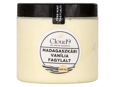 Cloud 9 madagaszkári vanília fagylalt családi kiszerelés