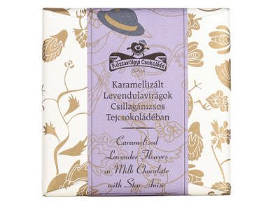 Rózsavölgyi karamellás-levendulás csoki