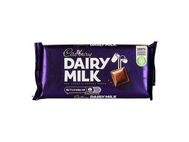 Cadbury Dairy Milk Tejcsokoládé szelet 110g
