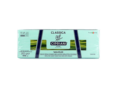 Cipriani Food Tagliolini tojásos durum száraztészta spenóttal