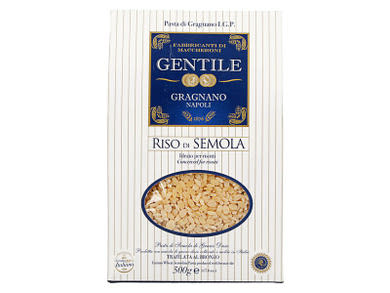 Gentile Riso di Semola rizs formájú durumlisztes száraztészta