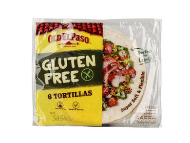 Old El Paso gluténmentes tortilla 6 lap