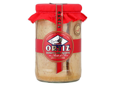 Ortiz Bonito del Norte tonhaldarabok olívaolajban