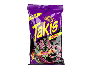 Takis Dragon Édes Chili ízesítésű kukorica snack 100g