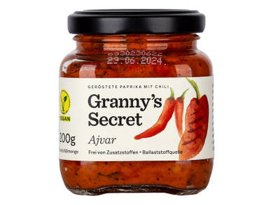 Granny's Secret chillis Ajvár