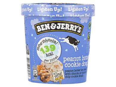 Ben & Jerry's Moo-phoria! Mogyoróvajas jégkrém csokoládés süti darabokkal