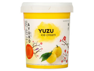 Ayuko Yuzu ízesítésű fagylalt