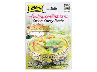Lobo currypaszta zöld