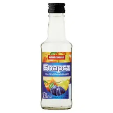 Snapsz gyümölcspárlat alma-körte-szilva 37,5 %