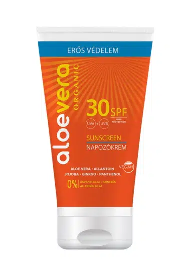 Eredeti Aloe Vera SPF30 napozókrém arcra és testre 150 ml