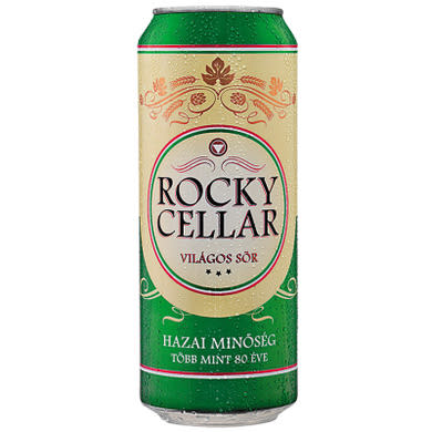 Rocky Cellar világos sör 4,0%