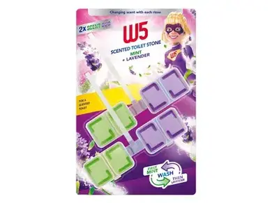 Wc-tisztító és illatosító Flora,l 4x40g, 160 g