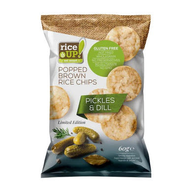 Rice Up Chips uborkás ízû