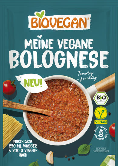 BioVegan gluténmentes Bolognai szósz alap