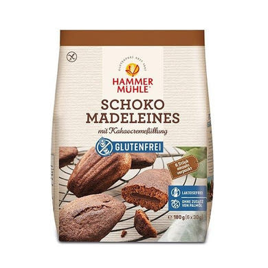 Hammermühle gluténmentes csokoládés madeleines