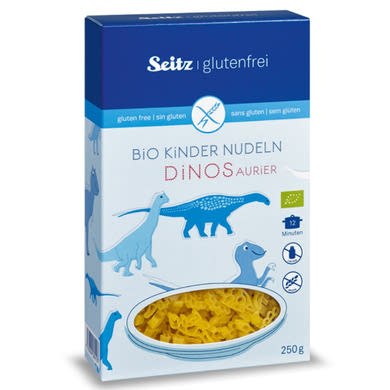 Seitz vegán, gluténmentes dínós tészta