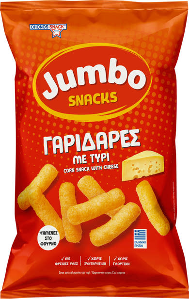 Jumbo gluténmentes kukorica snack sajttal