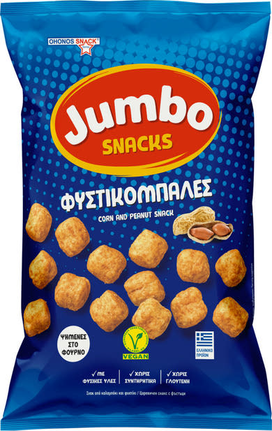 Jumbo gluténmentes kukorica snack földimogyoróval