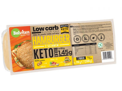 Balviten gluténmentes Low Carb hamburger zsemle