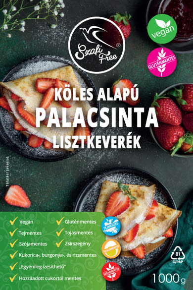 Szafi Free köles alapú palacsinta lisztkeverék