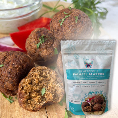 Szafi Life fehérjedús falafel alappor