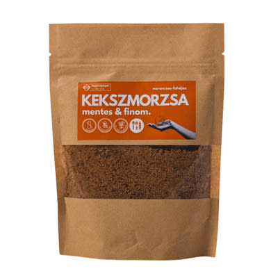 Majomkenyér gluténmentes kekszmorzsa narancsos-fahéjas