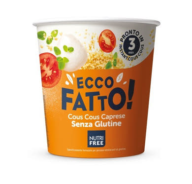 Nutri Free gluténmentes Cous Cous Caprese - Paradicsomos Mozzarellás instant Kuszkusz