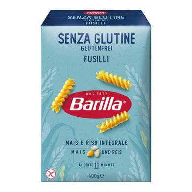 Barilla gluténmentes fusilli tészta