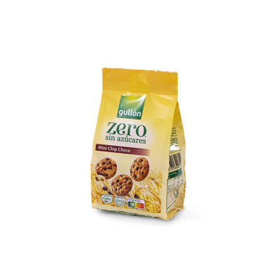 Gullon Mini Chip choco cukormentes keksz csokoládé darabokkal