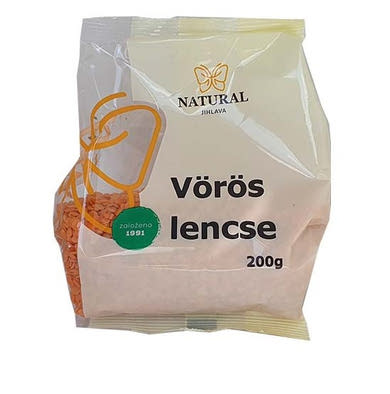 Natural vörös lencse