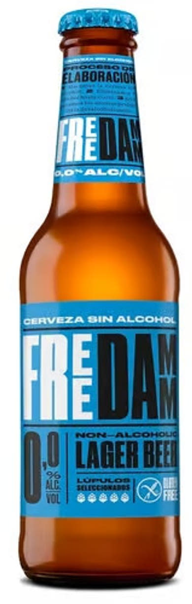 Estrella Free Damm gluténmentes alkoholmentes sör