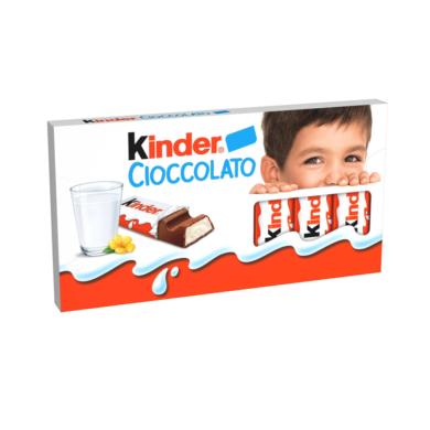 Kinder Chocolate tejcsokoládé szelet tejes krémmel töltve