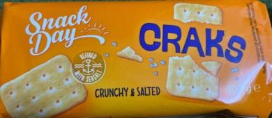 Snack Day Crackers sós kréker