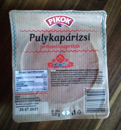 Pikok Pulykapárizsi paprikás