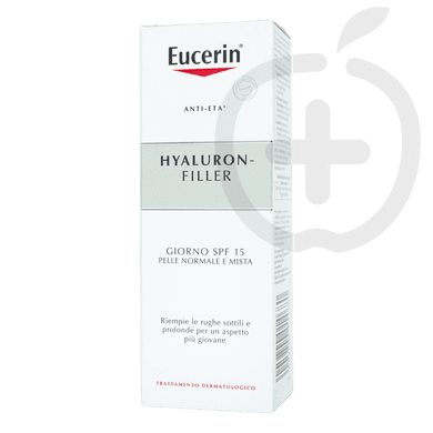 Eucerin Hyaluron-filler nappali krém normál/vegyes bőrre FF15