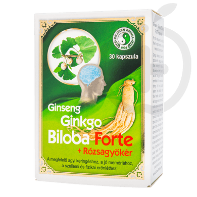 Dr. Chen Ginseng Ginkgo Biloba Forte kapszula 30 db